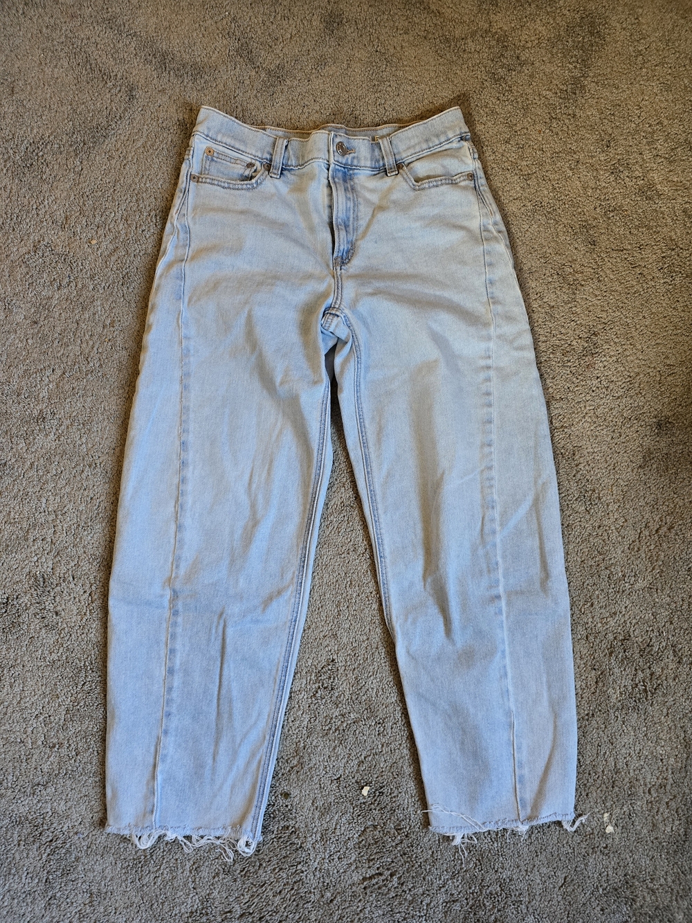 American Eagle Barrel Jeans